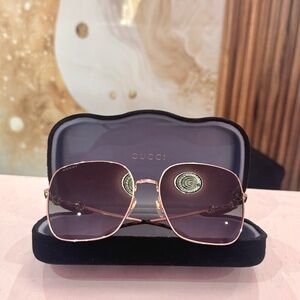 Gucci Oversize Gradient Sunglasses